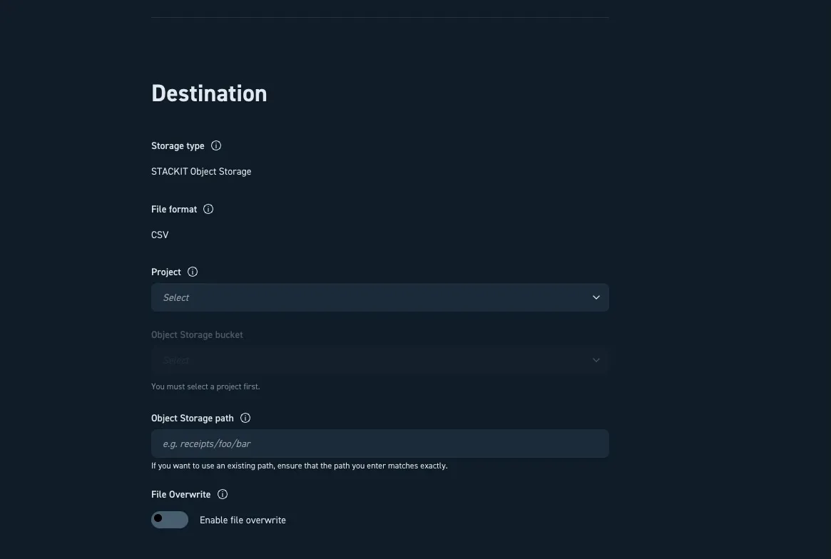 FOCUS create schedule step 2
